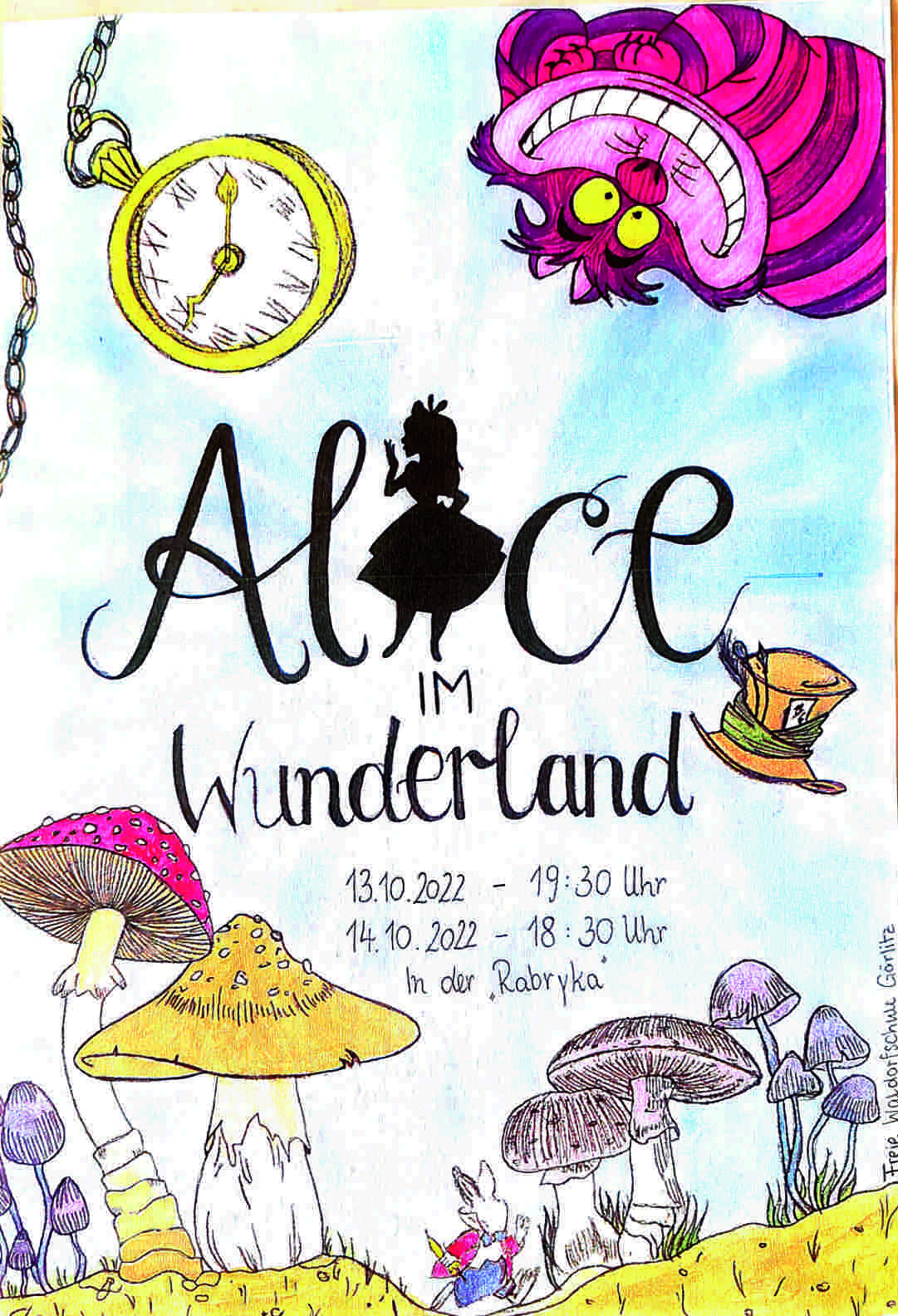 12. Klasse - Klassenspiel "Alice im Wunderland"