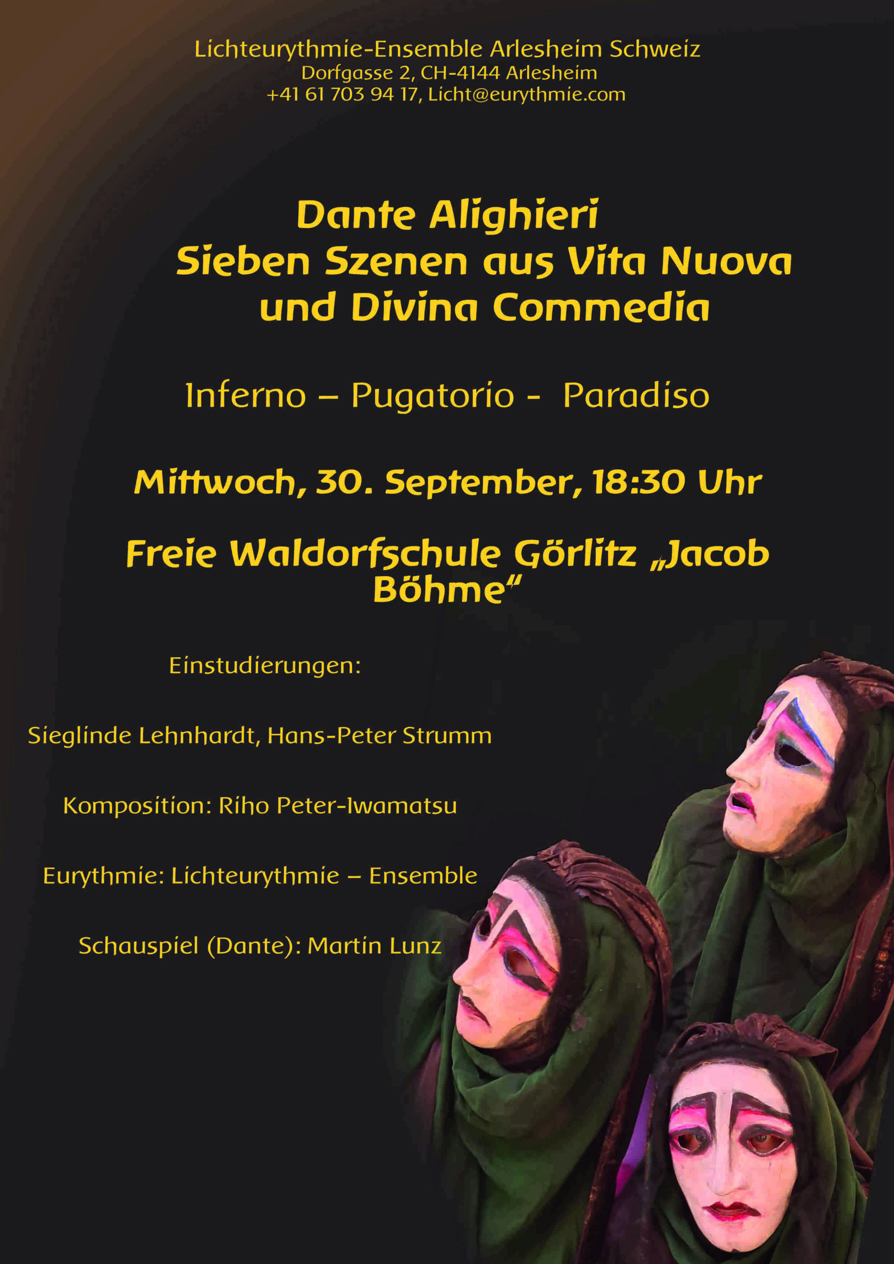 Dante Alighieri - Sieben Szenen aus Vita Nuova und Divina Commedia