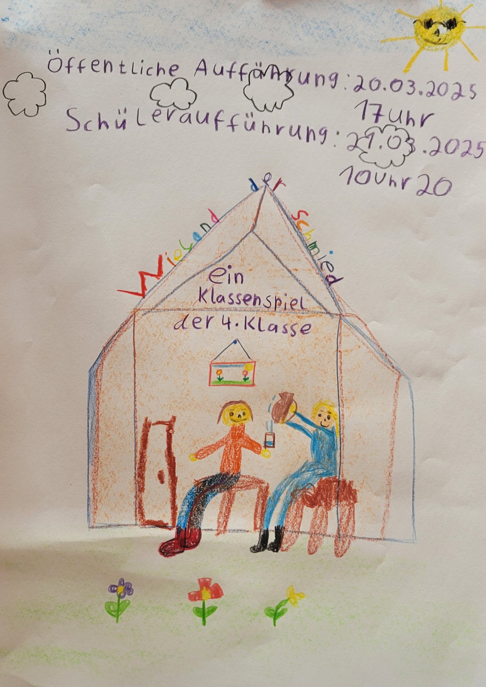 Klassenspiel Klasse 4 "Wieland der Schmied"