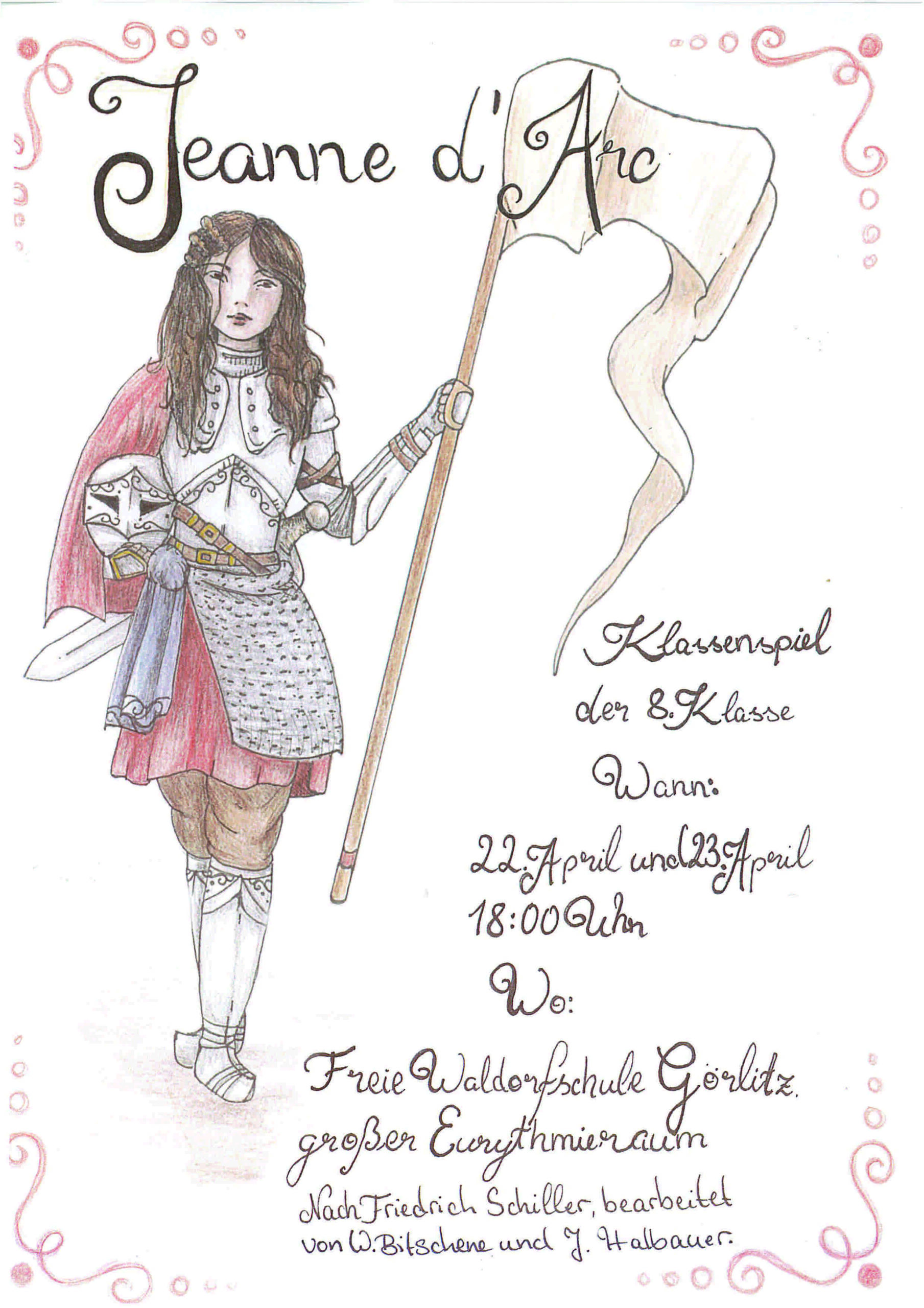Jeanne D´Arc - Klassenspiel der 8. Klasse