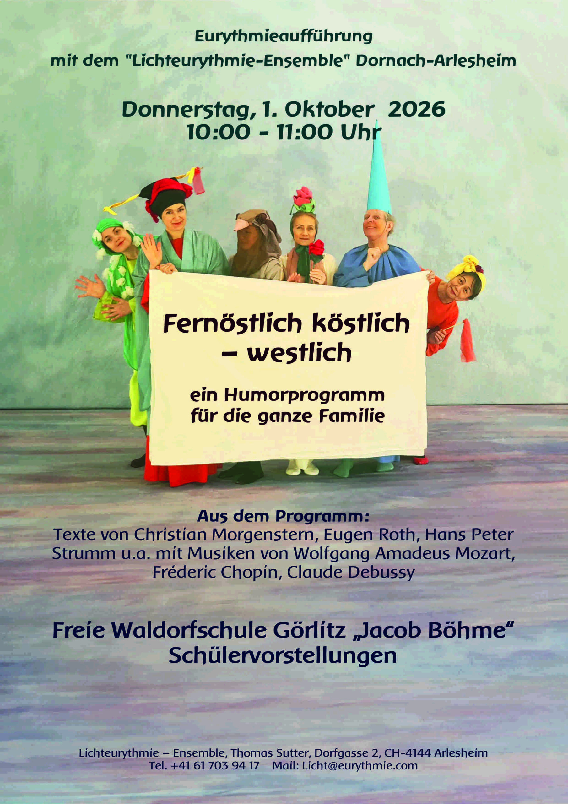 "Fernöstlich, köstlich, westlich..." - Interne Eurythmievorstellung