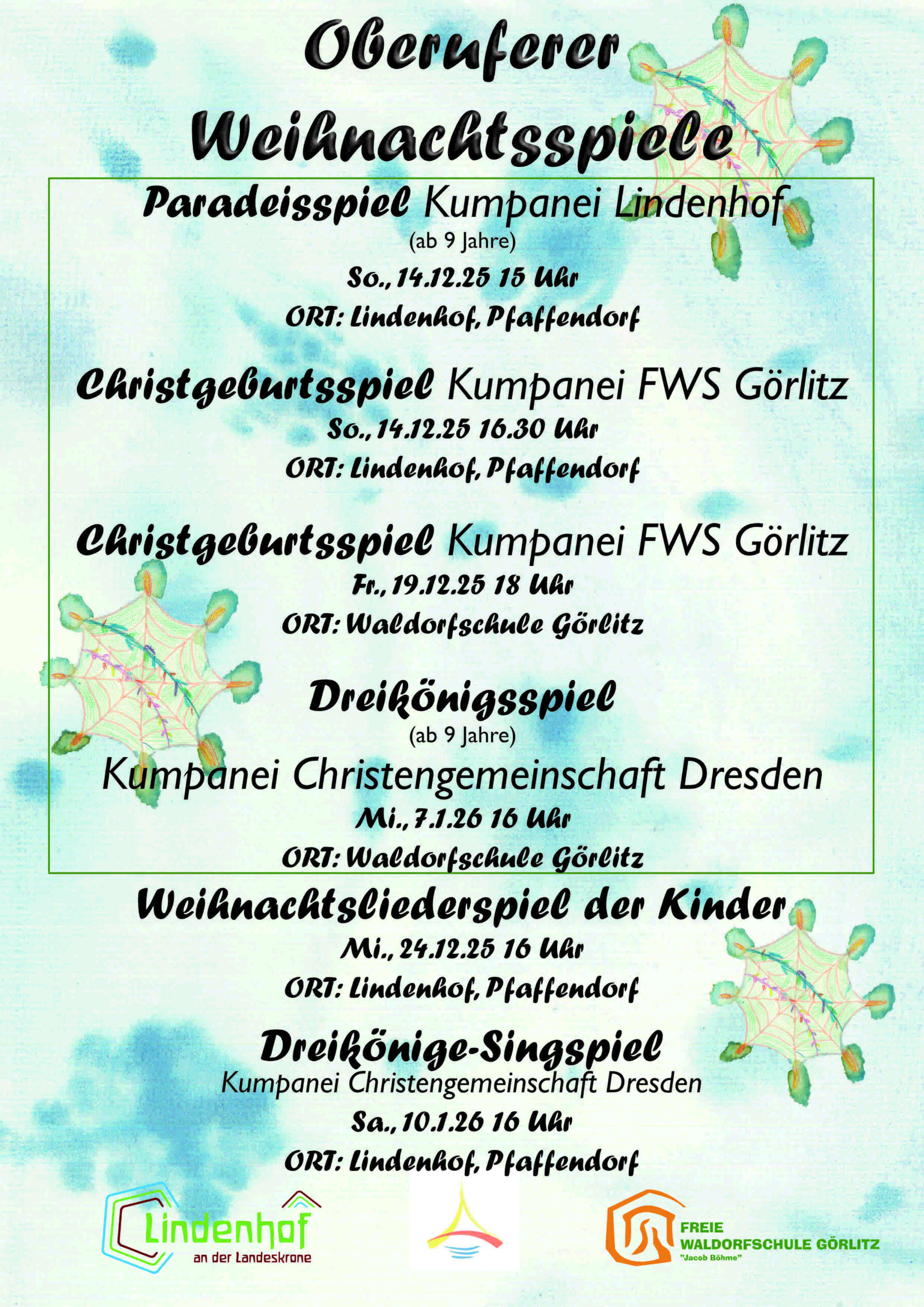 Dreikönigspiel (Öffentliche Veranstaltung) - ab 9 Jahre